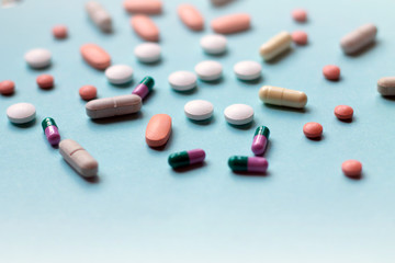 medication background, drugs, medicine, pills, capsule, pharmaceutical treatment