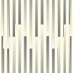 Seamless Vertical Line Pattern. Vector Monochrome Striped Background