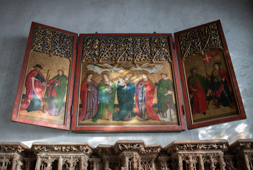 mosaic in the church