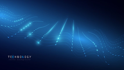 data analysis technology system vector background,abstract futuristic data flow cyberspace background,network connection technology concept