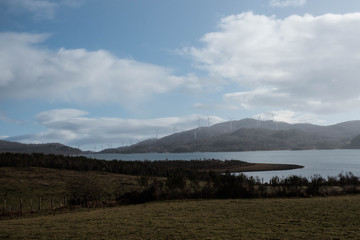 trekking walk in the aspromonte national park in winter