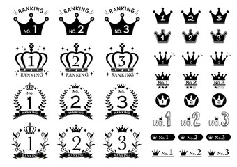 ランキングマーク（シルエット）