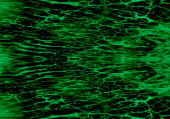 Abstract network lines in green. Futuristic web, background. illustration