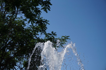 Fuente en la ciudad