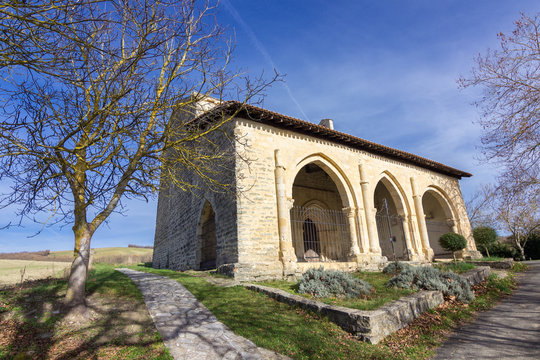 Sanctuary of Ayala in Alava (Basque Country)