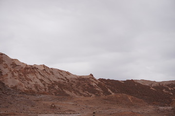 Paisaje árido de desierto