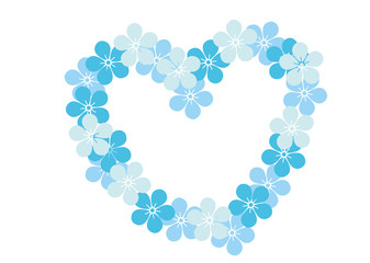 花をデザインした背景素材