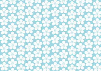 花をデザインした背景素材