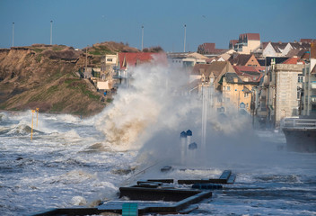 marine submersion in northern France