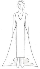 mannequin in a dress