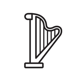 HARP icon design, flat style icon collection