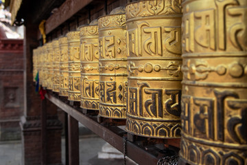Prayer wheel Nepal