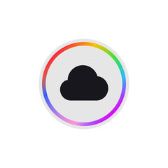 Cloud -  Modern App Button