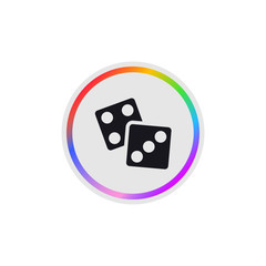 Dice -  Modern App Button