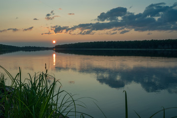 Siberia in summer. Omsk region.