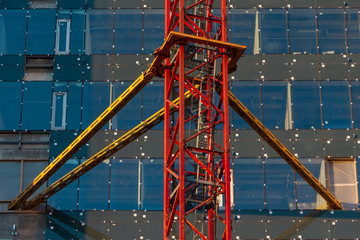 Anchorage system of tower crane