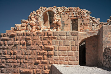 Visit the ruins of the archaeological site of Al-Karak, the castle of the Crusaders in Jordan.