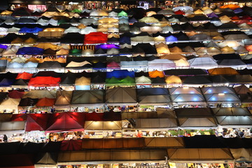 Talat Rotfai (Train Night Market), Bangkok, Thailand