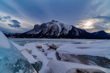 Abraham Lake Nordegg CAnada