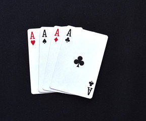 four aces for poker