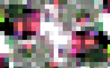 Violet pink green abstract background with squares