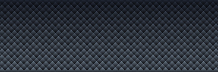 Naklejka premium Black square diamond abstract background. Vector illustration for presentation design. Suit for business, corporate, institution, party, festive, seminar, and talks.