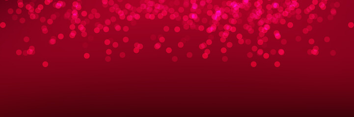 Red blur bokeh circle abstract backrgound