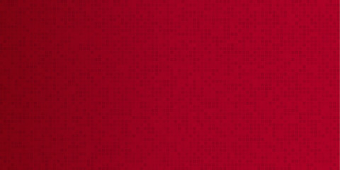 Fototapeta premium Abstract square pattern background in red background