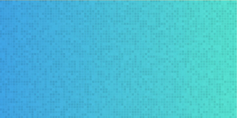 Fototapeta premium Abstract square pattern background in light blue background