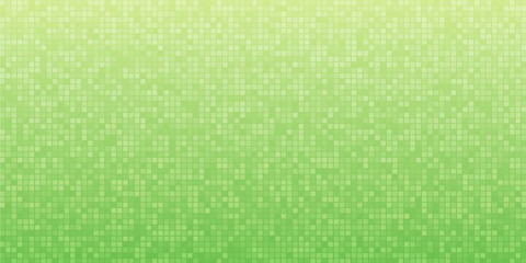Abstract square pattern background in light green background