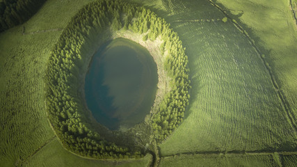 Drone aerial view of 