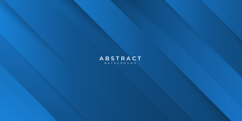 Fototapeta premium Streszczenie linii cięcia światła cień abstrakcyjne tło ciemnoniebieskie z nowoczesną koncepcją korporacyjną.