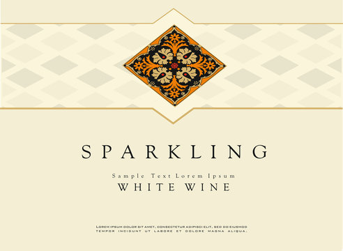 WINE LABEL ITALIAN FOOD AND DRINKS DECORATIVE STICKER FOR AMARONE, PROSECCO, CHIANTI, VALPOLICELLA,PRIMITIVE AND SPARKLING WINE