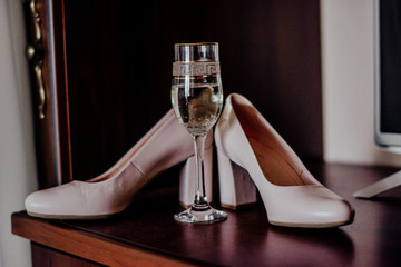 woman with glass of wine