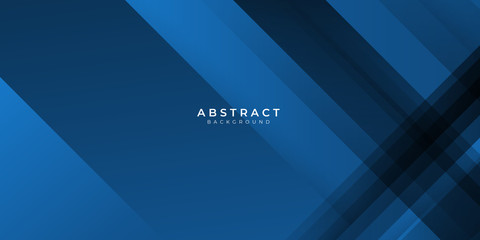 Dark blue abstract background with modern and futuristic corporate concept for presentation design