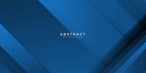 Dark blue abstract background with modern and futuristic corporate concept for presentation design