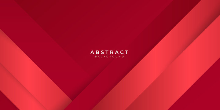 Red bright line cut shadow abstract background vector illustration for presentation design. Abstract modern background gradient color. Red maroon and white gradient with stylish line and square