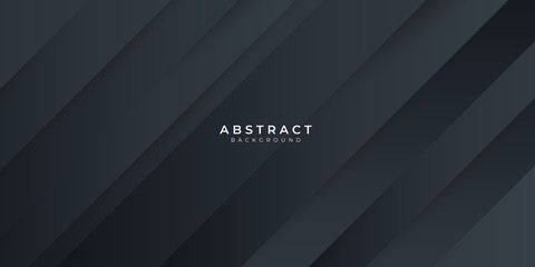 Modern dark black neutral abstract background for presentation design	