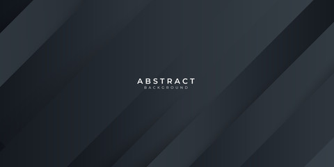 Modern dark black neutral abstract background for presentation design	