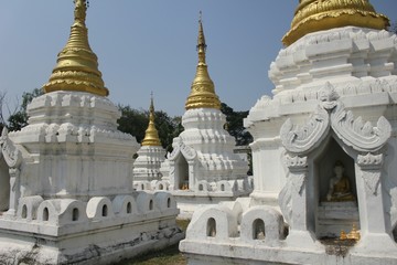 Naklejka premium pagoda in thailand