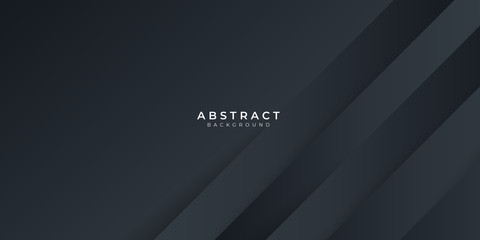 Modern dark black neutral abstract background for presentation design	