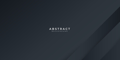 Modern dark black neutral abstract background for presentation design	