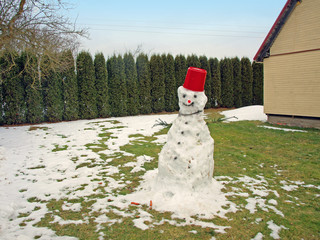 Melting snowman 2