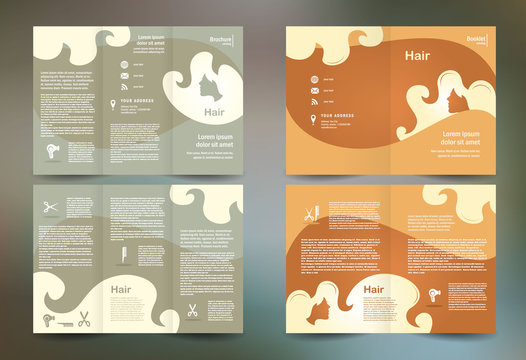 Brochure Set Hair Salon