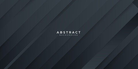  Dark black neutral abstract background vector illustration for presentation design