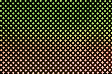 abstract grid pattern background with green and orange color