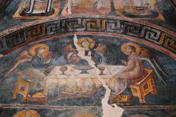 the interior of the orthodox church