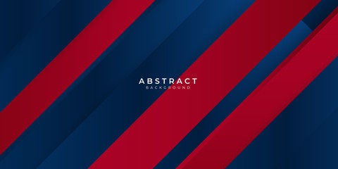 Dark blue red gradient box rectangle abstract background vector presentation design