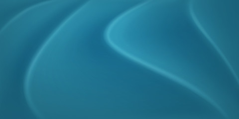 Abstract background with wavy surface in light blue colors