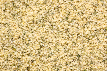 hemp seed hearts background